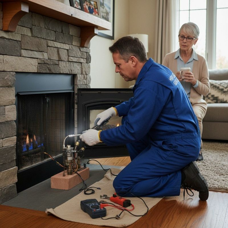 Local Fireplace Mantel Installation pros at work
