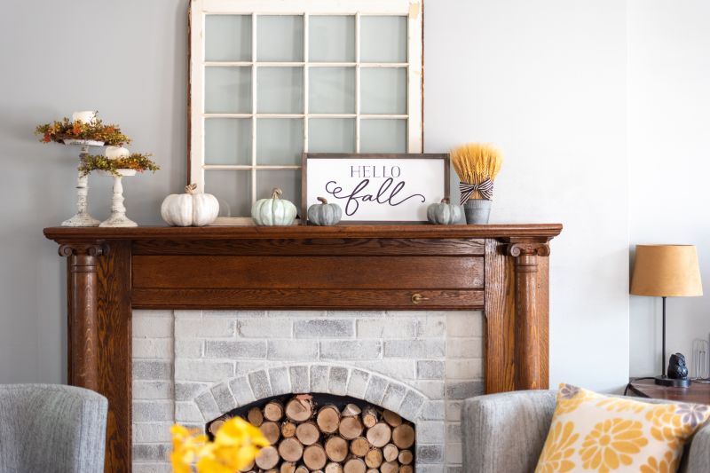 Seasonal Mantel Upgrades