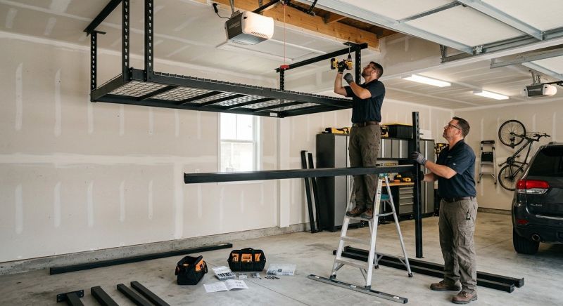 Garage Shelves Installation in Loudoun County, VA